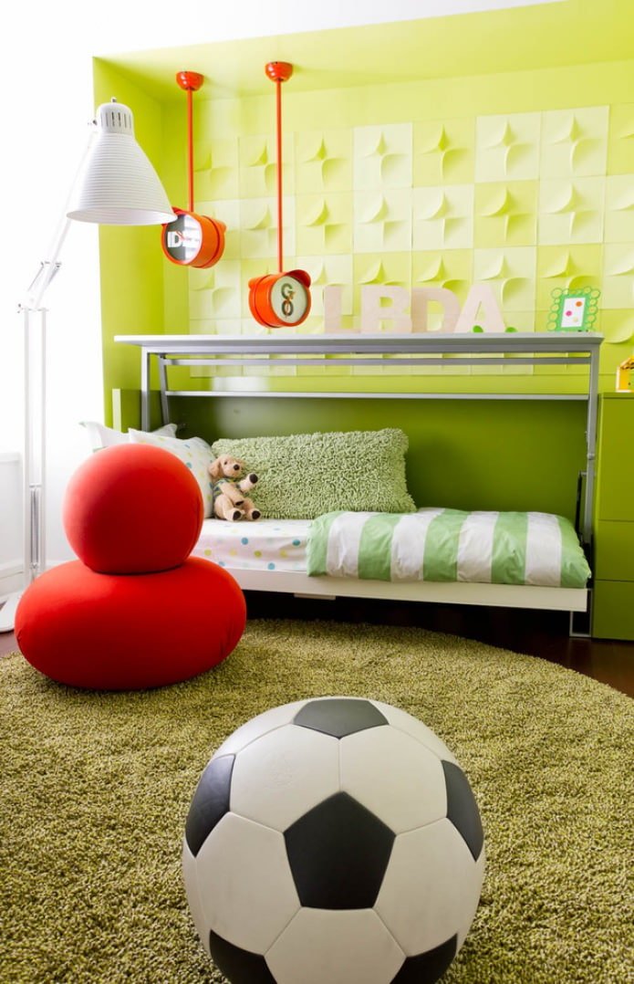 Yellow-green nursery