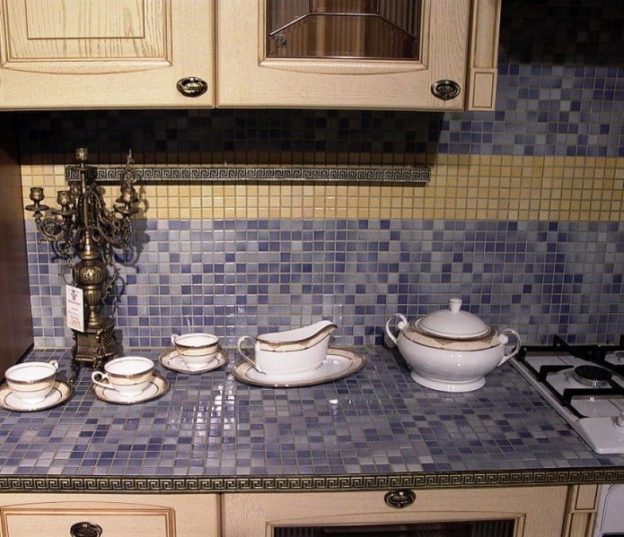 mosaic countertop
