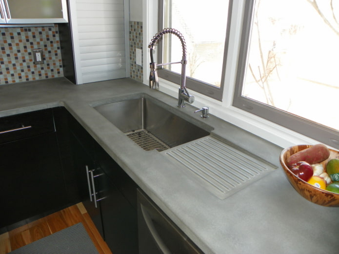 concrete countertop
