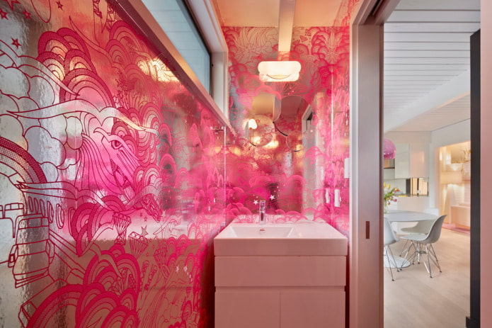 Self-adhesive wallpaper