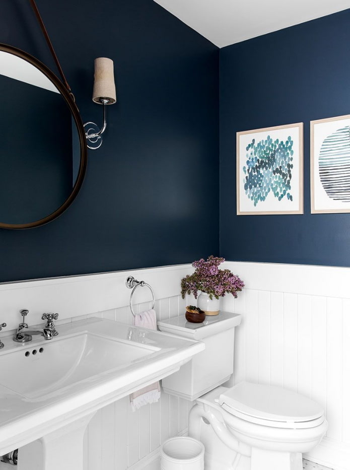 painting and wooden panels