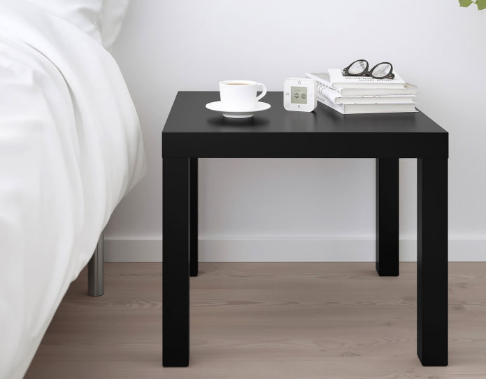 Black table 55x55