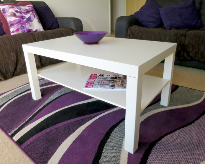 White table 90x55