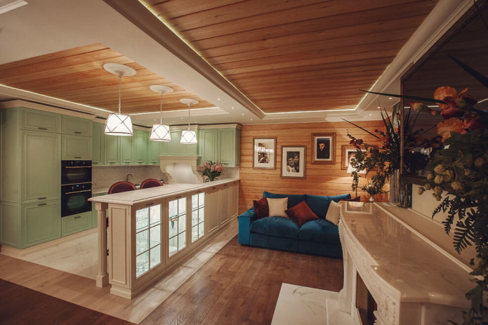 Kitchen-living room