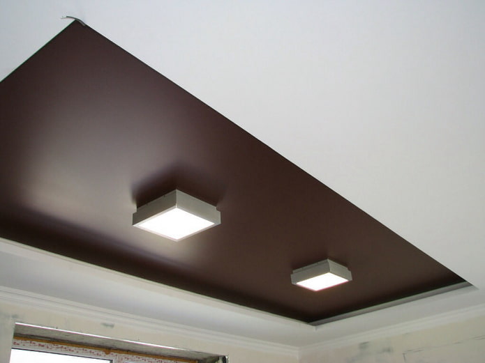 satin stretch structure of a rectangular shape