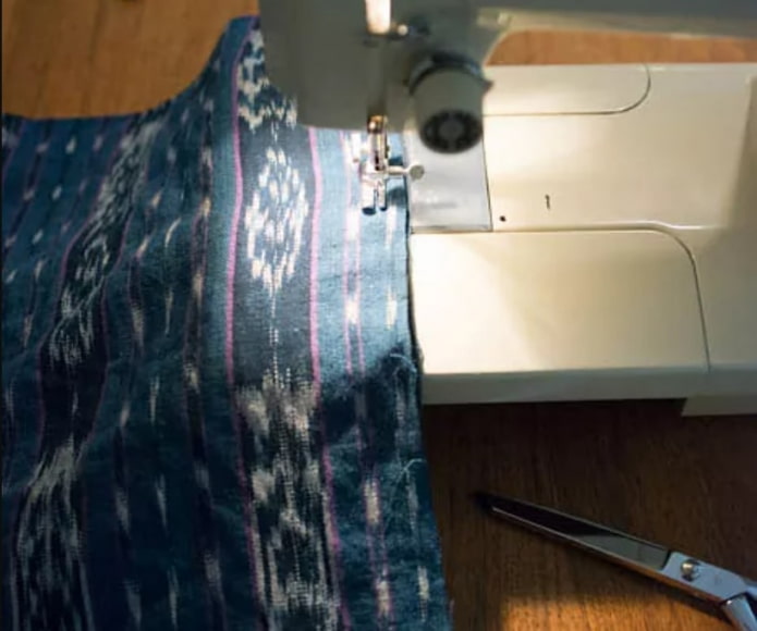 sew pieces of clothes