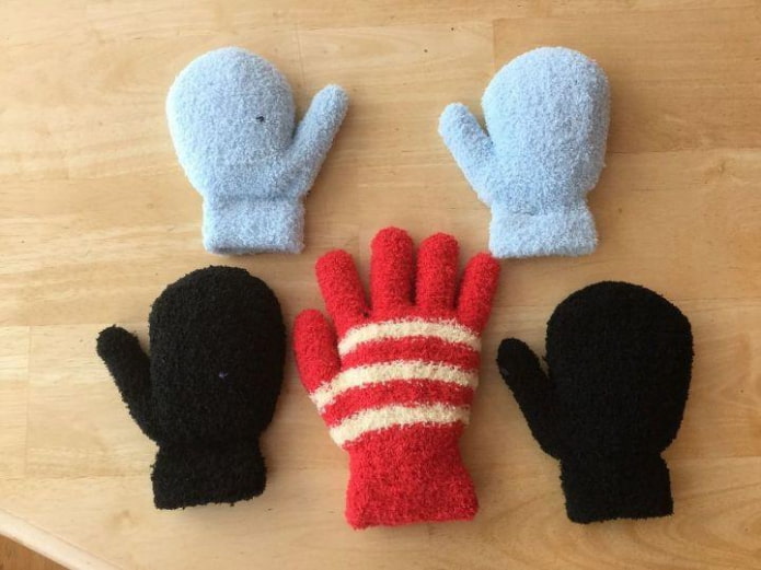 ready-made mittens