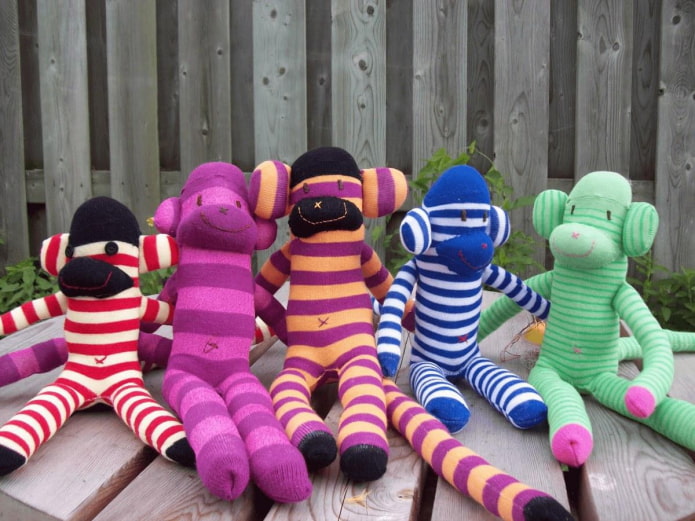 monkeys from socks