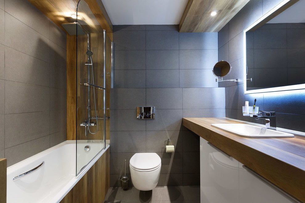 tiles on the walls