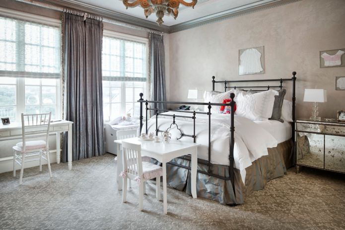 Room in the Provence style