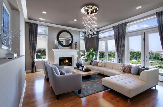 curtain color to match the walls