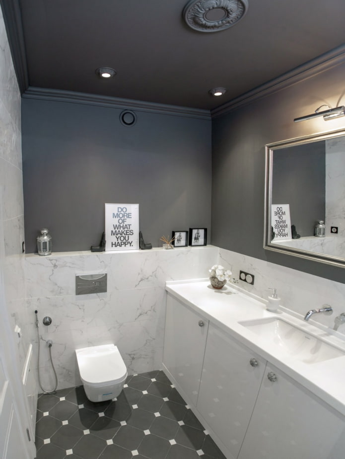 Graphite ceiling