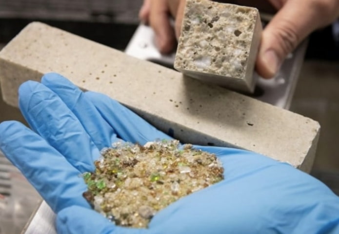crushed concrete