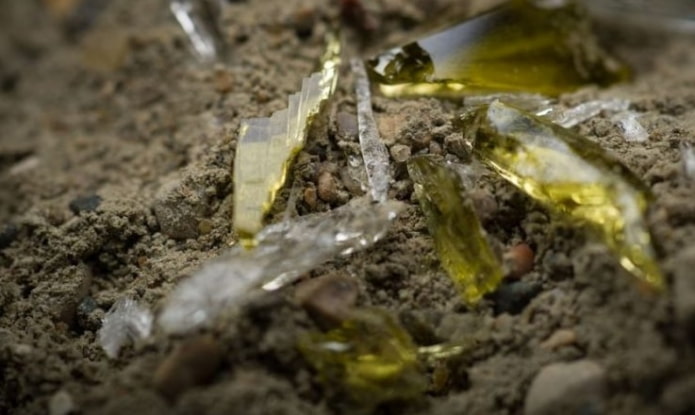 broken glass