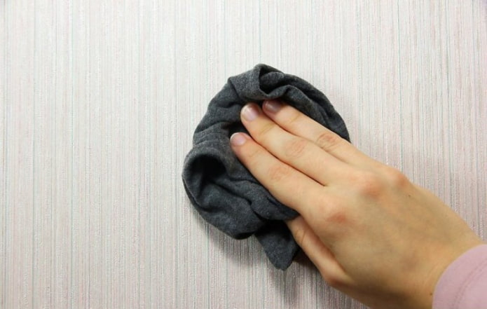silk wallpaper care