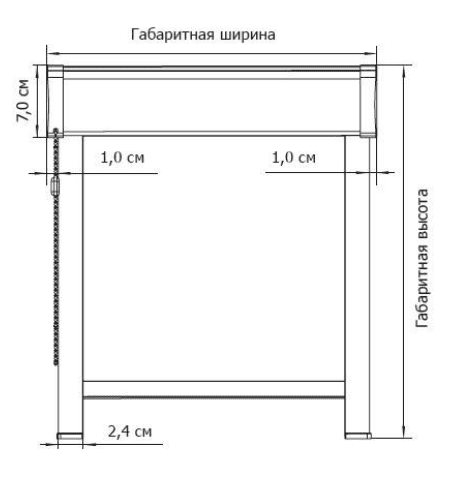 UNI2 system (calculating the width of the curtain)