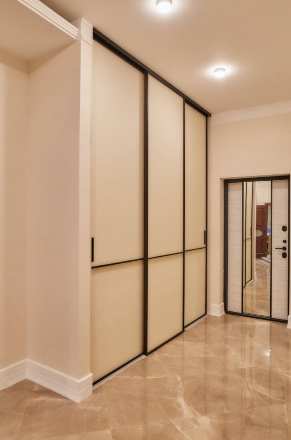 three-door wardrobe