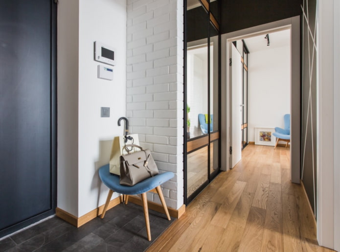 storage in the hallway