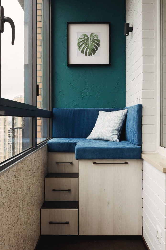 Low cabinet with seat