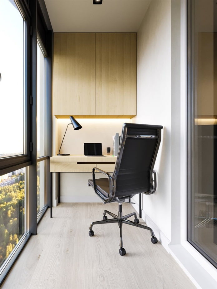 minimalistic balcony