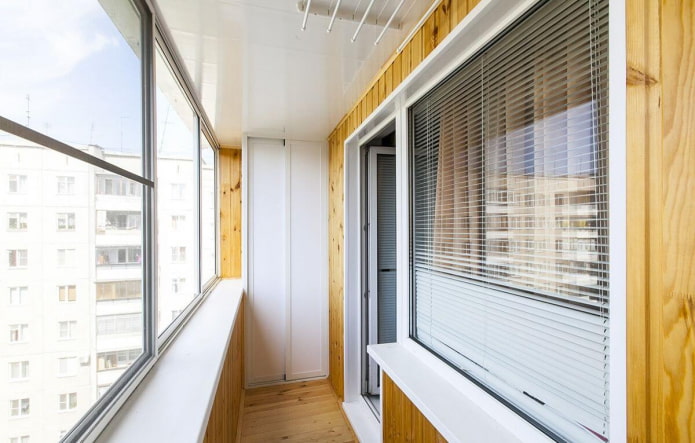 two-door wardrobe made of PVC panels