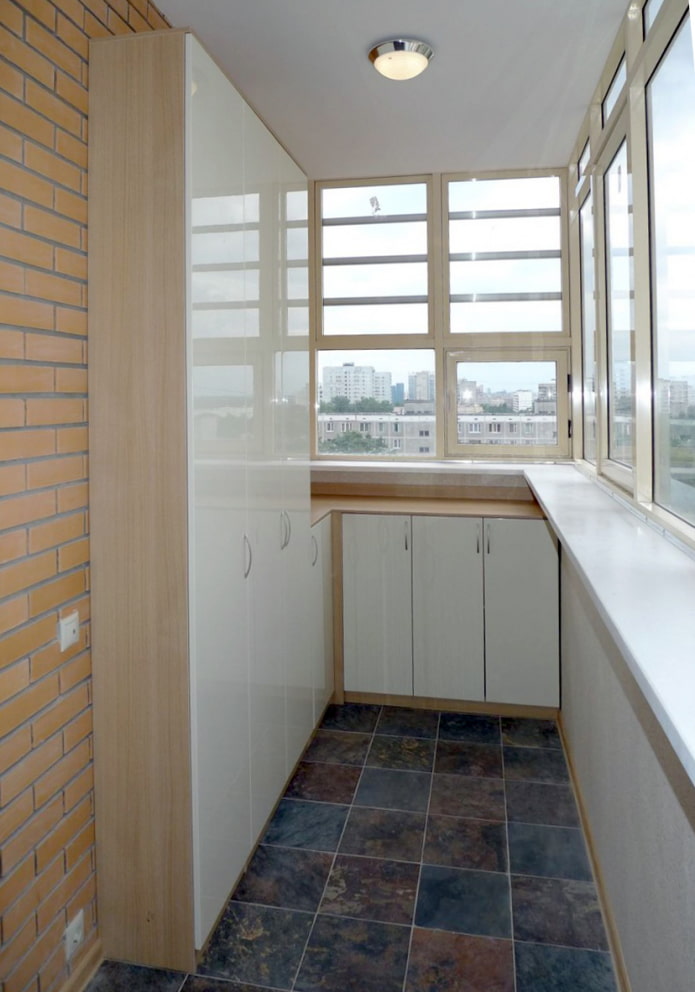 Two cabinets