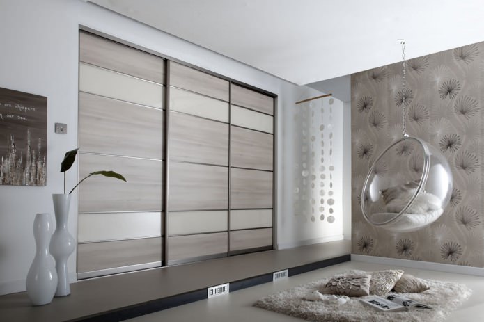 built-in wardrobe