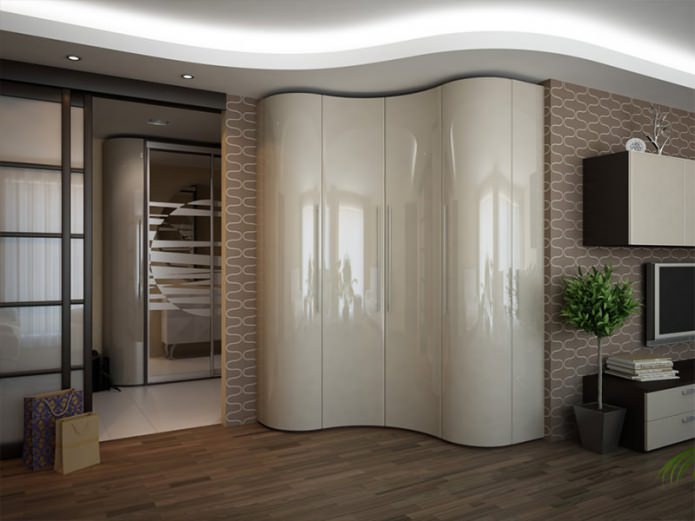 radius sliding wardrobe