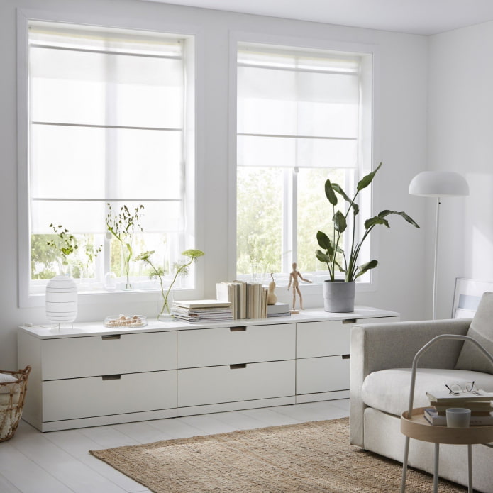 ikea roman blinds