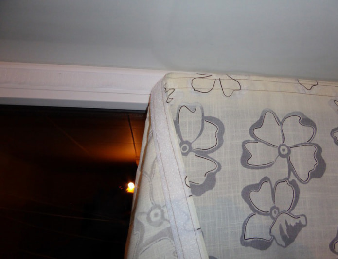 how to glue a Velcro curtain on a plastic window