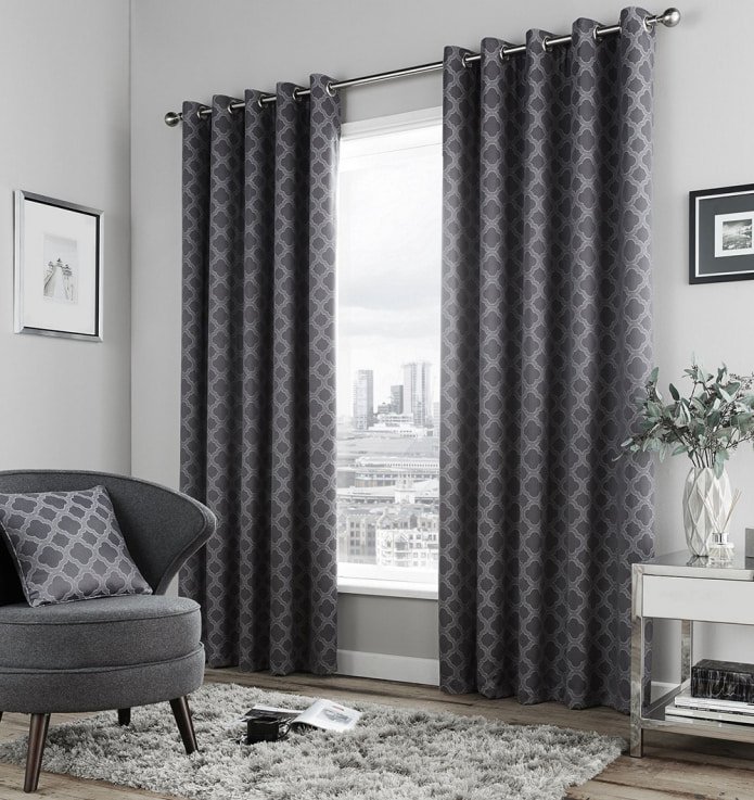 jacquard curtains