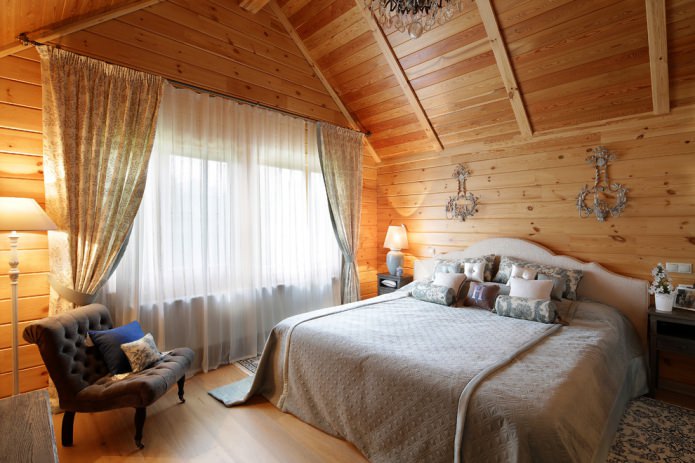 curtains in the bedroom