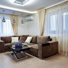 Curtains for the living room: 70 stylish photo ideas in the interior-18