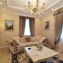 Curtains for the living room: 70 stylish photo ideas in the interior-1