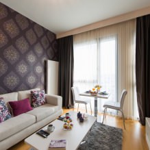 Curtains for the living room: 70 stylish photo ideas in the interior-6