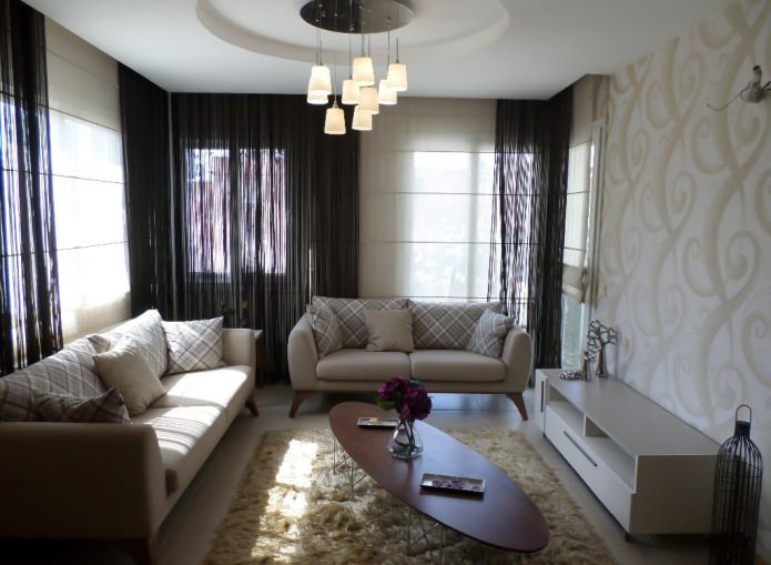 Thread curtains