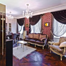 Curtains for the living room: 70 stylish photo ideas in the interior-4