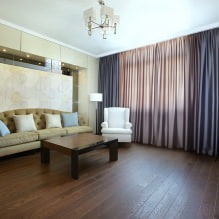 Curtains for the living room: 70 stylish photo ideas in the interior-2