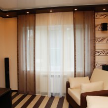 Curtains for the living room: 70 stylish photo ideas in the interior-10