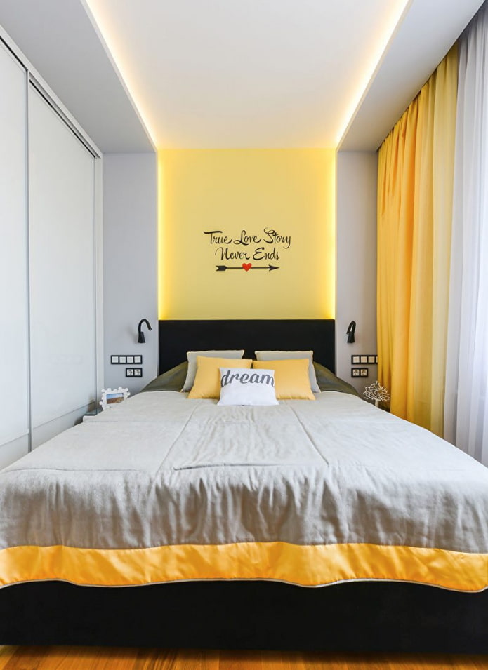 bright small bedroom