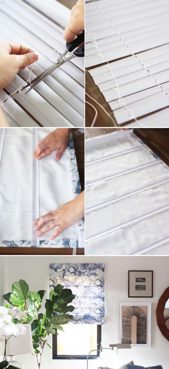 make Roman blinds yourself