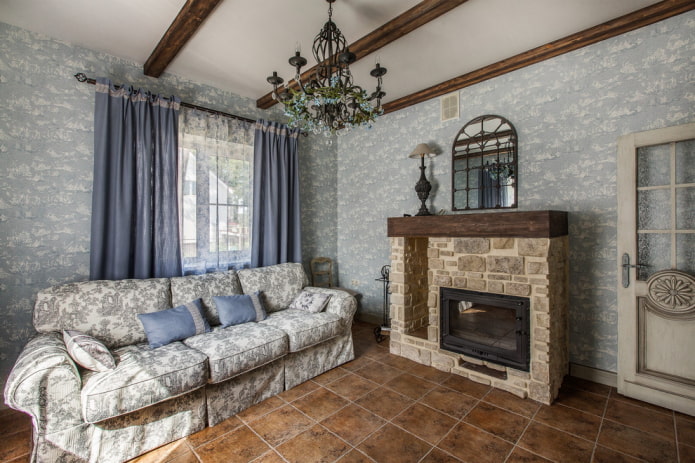Country style living room