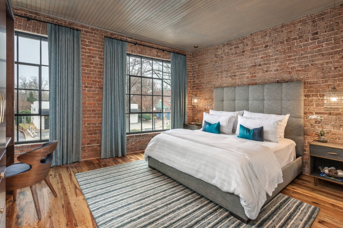 loft style bedroom