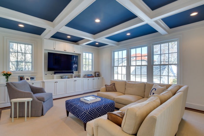 Plasterboard ceiling