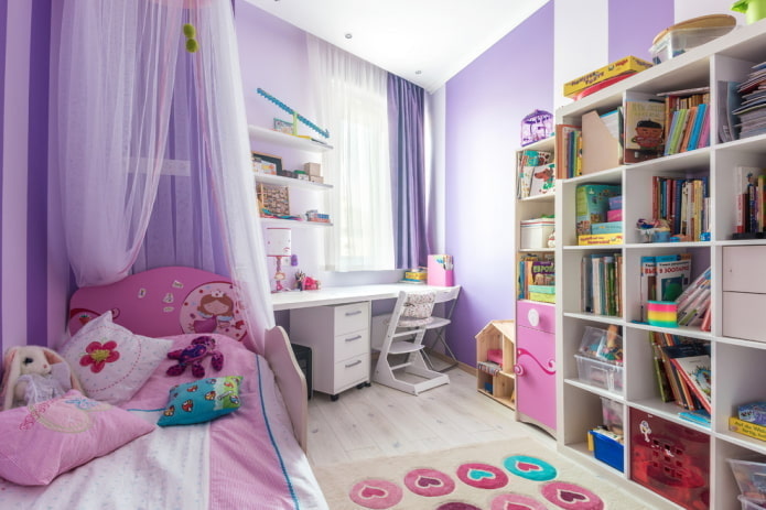 interior for a girl