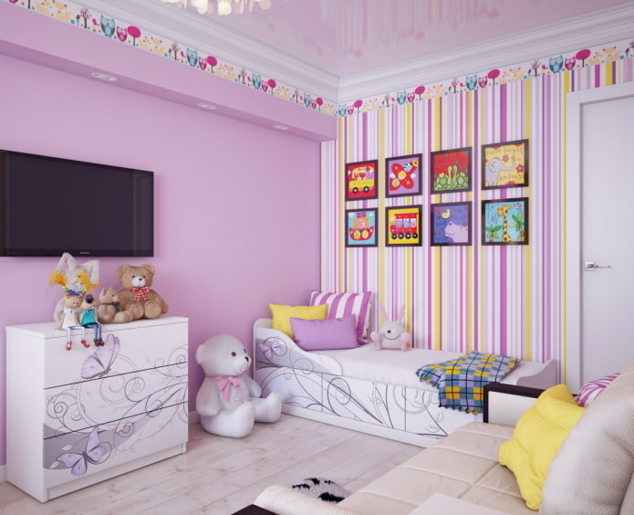lilac-yellow nursery