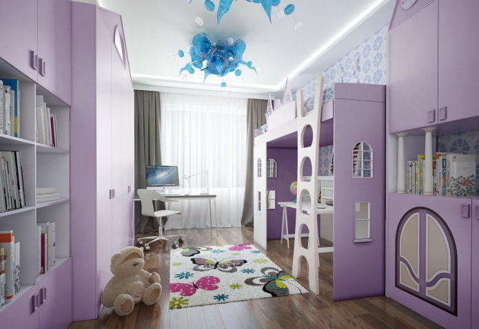 lilac children's room set