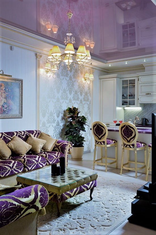 glossy ceiling