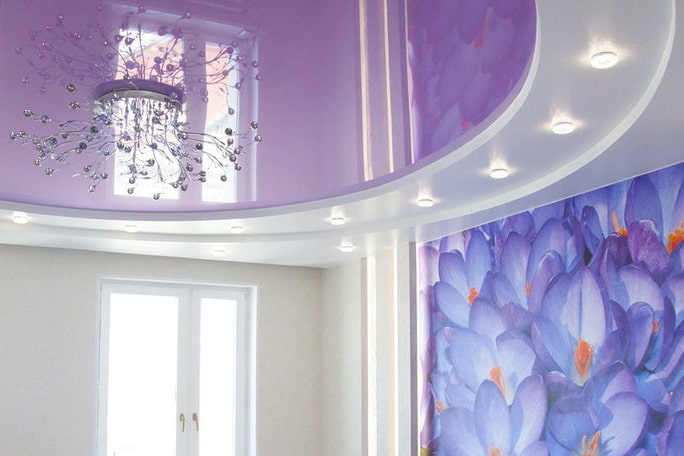 Two-level ceiling