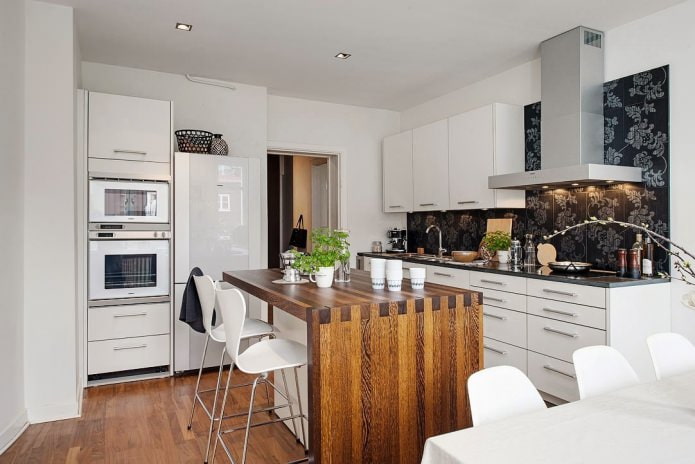 kitchen in scandinavian style